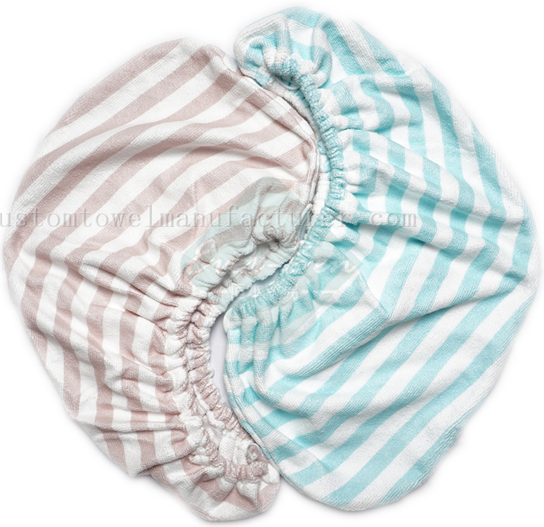 China Bulk Custom hair wrap microfiber towel manufacturer microfiber hair turban Supplier